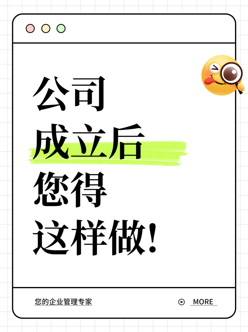 公司成立后，财税管理不可忽视 初创企业财税合规与优化指南